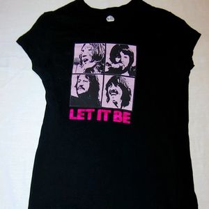 The Beatles Let It Be 2007 feat. Purple Hued Picture of each Band Member Large
